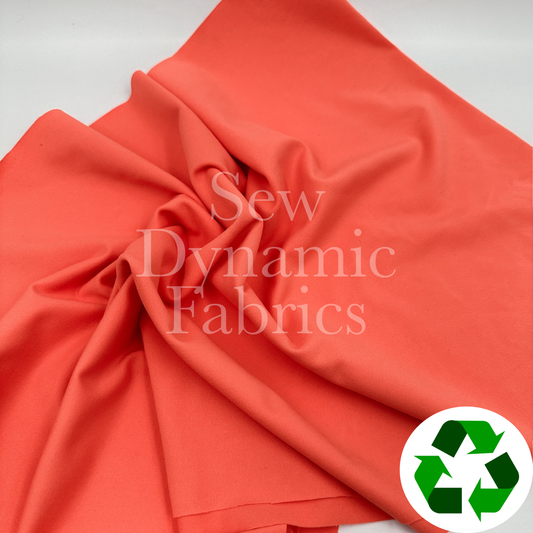 Tech Jersey Solids: Coral Chic