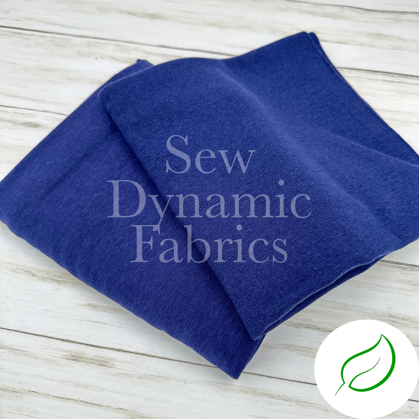 French Terry: Tencel/Organic Cotton/Spandex - Flight Blue