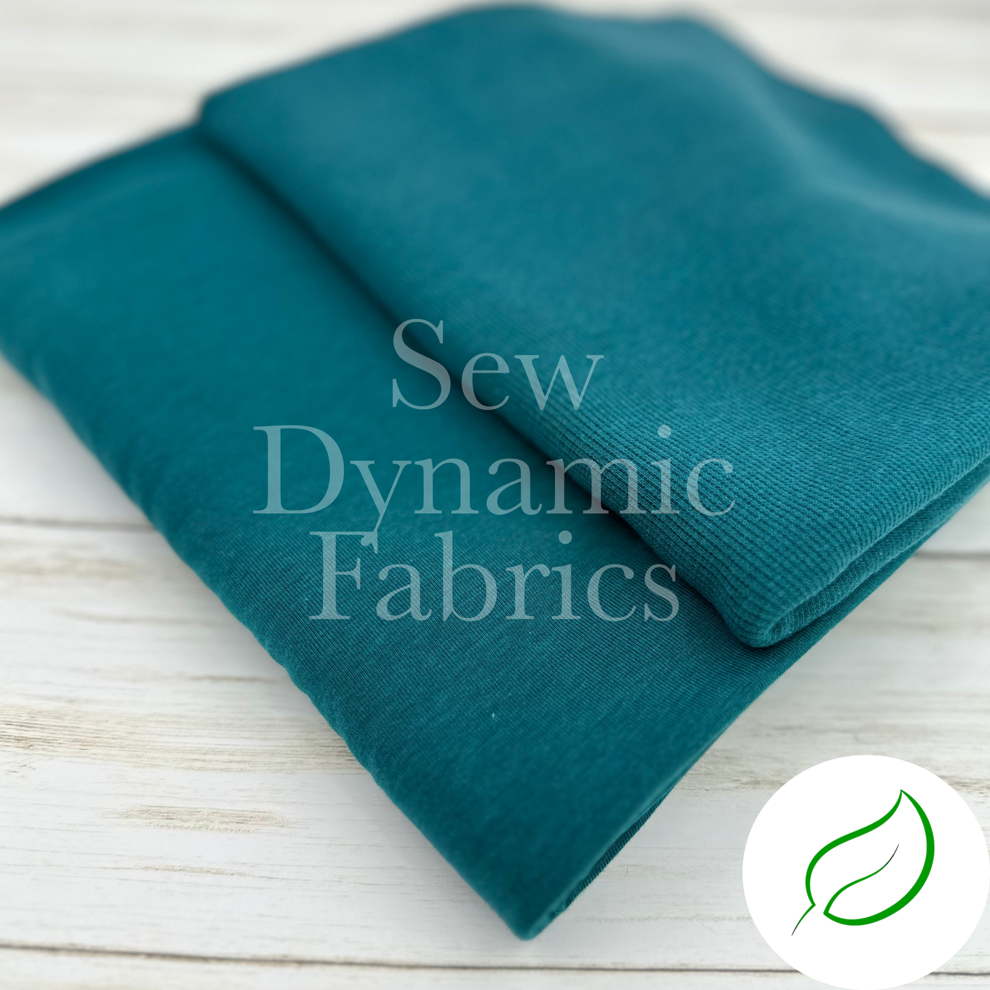 Rib 2x2: Tencel/Organic Cotton/Spandex - Peacock