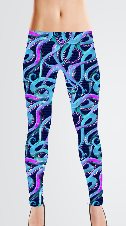 Tech Jersey: Watercolor Tentacles