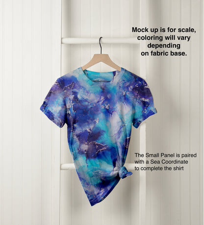 Brushed Jersey: Sea Splash