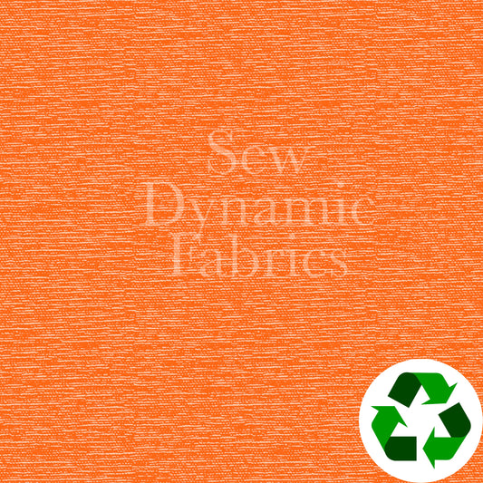 Athletic French Terry: Orange Woven Texture