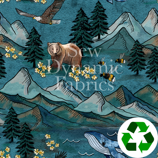 Recycled Canvas: Planet A
