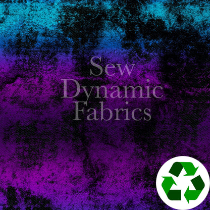 Brushed Jersey: Purple Grunge 2.0