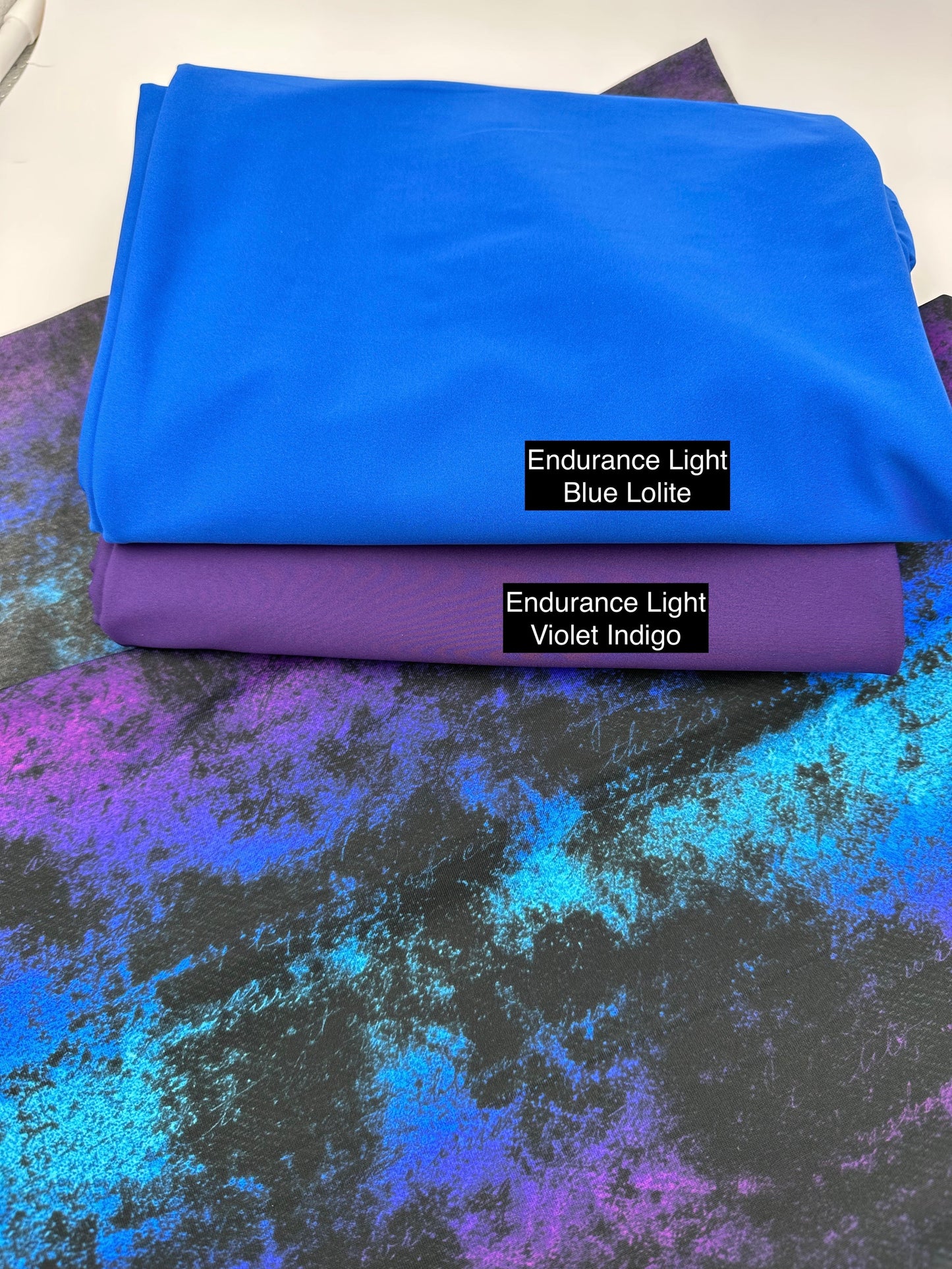 Brushed Jersey: Purple Grunge 2.0