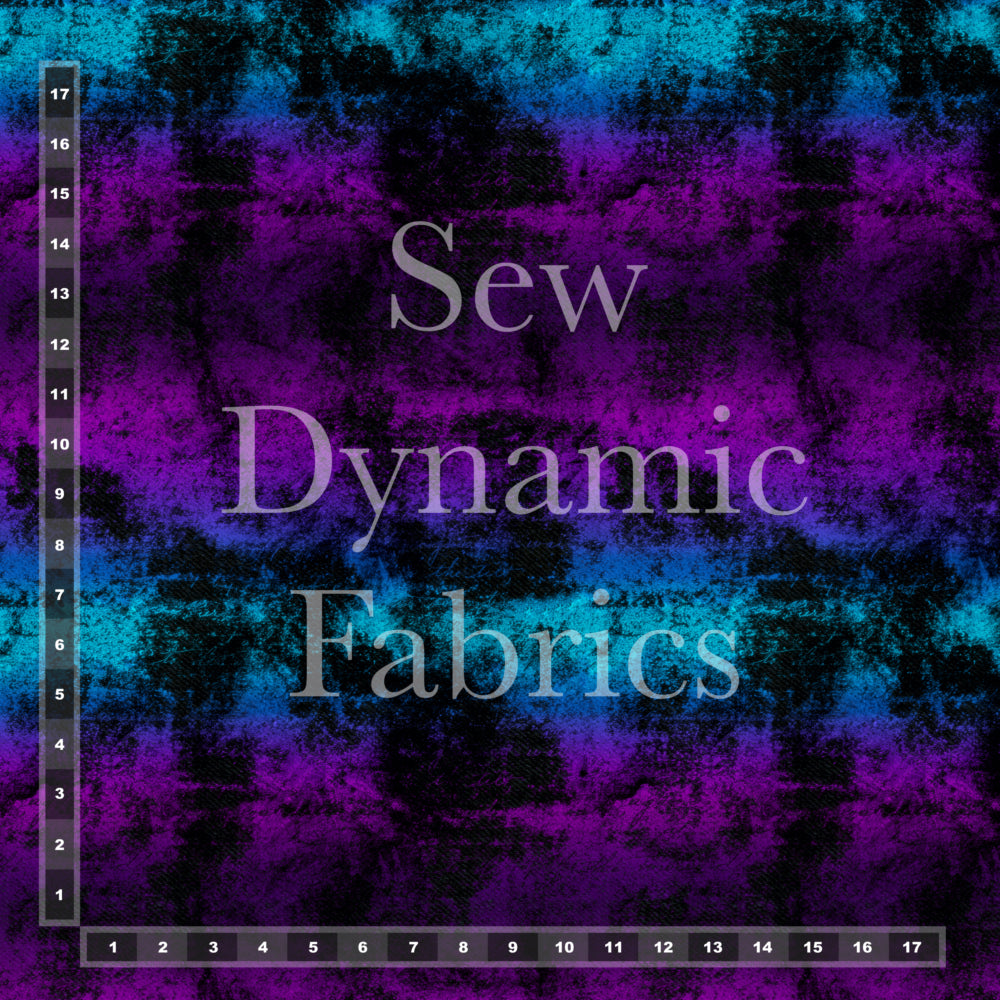 Brushed Jersey: Purple Grunge 2.0