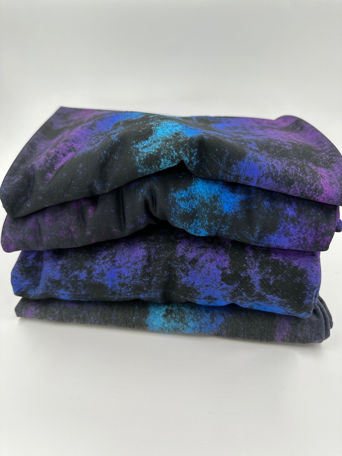 Brushed Jersey: Purple Grunge 2.0
