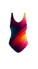 Cargar imagen en el visor de la galería, Athletic French Terry: Rainbow Stripes