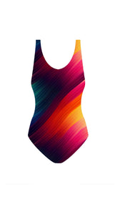 Swim Poly: Rainbow Stripes
