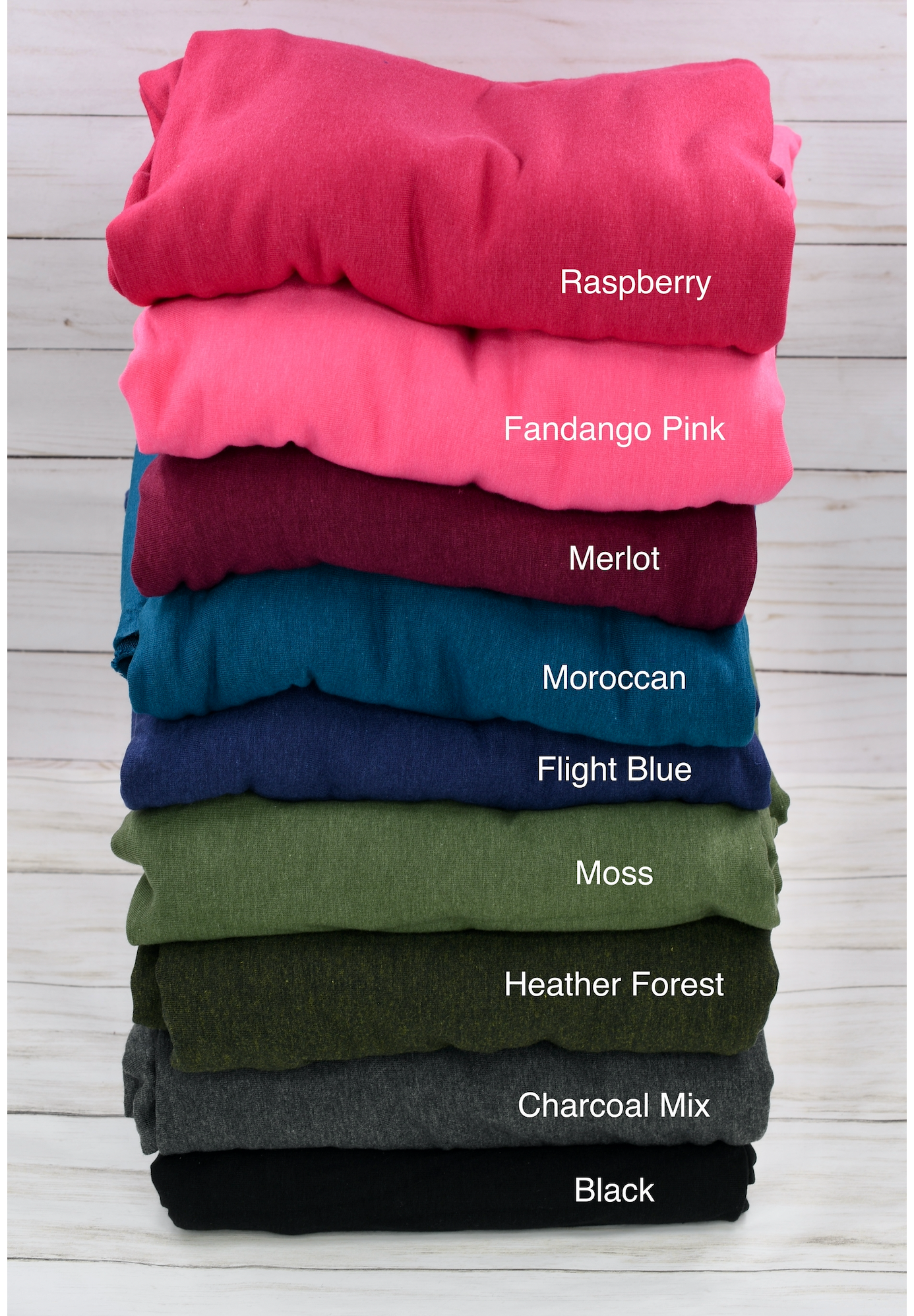French Terry: Tencel/Organic Cotton/Spandex - Raspberry
