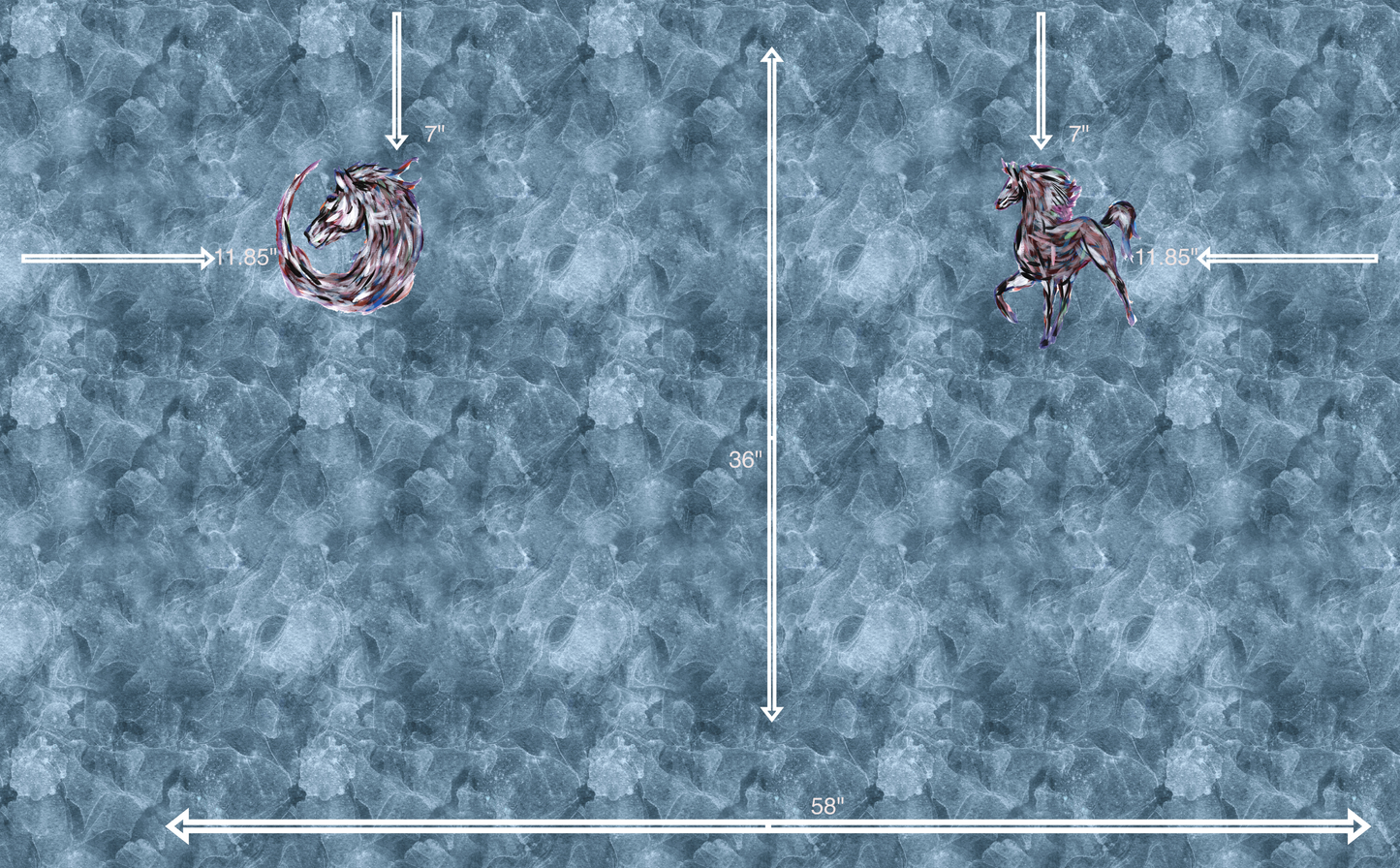 Drirelease: Small Horse Panel (1 yard)