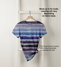 Load image into Gallery viewer, Athletic French Terry: Shark Stripes