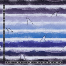 Charger l&#39;image dans la galerie, Jersey Knit: Shark Stripes