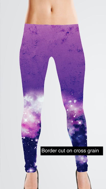 Athletic French Terry: Space Border