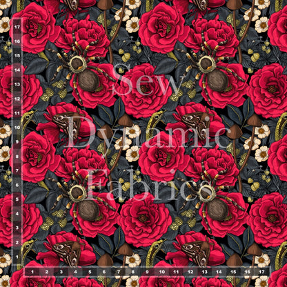 Flawed Panama Recycled Canvas: Spiders