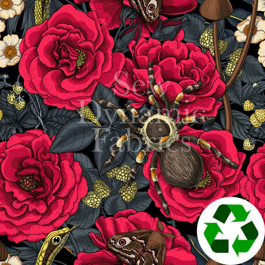 Recycled Canvas: Spiders