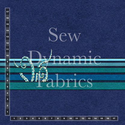 Swim Poly: Tentacle Stripes