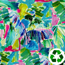 Cargar imagen en el visor de la galería, Jersey Knit: Tropical Brushstrokes