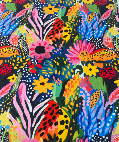 Tech Jersey: Painted Garden (New Release)