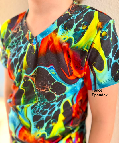 Tech Jersey: Neon Tide (New Release)