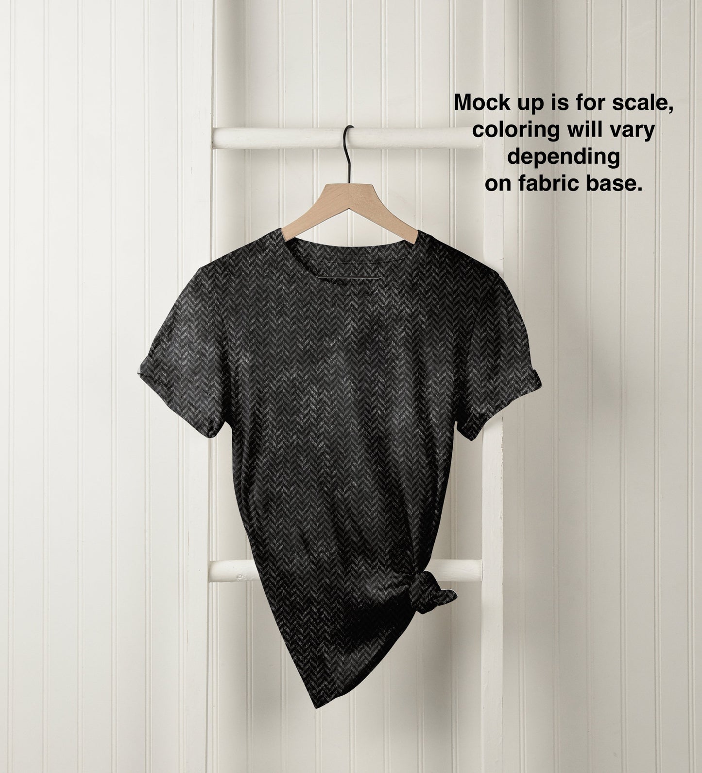 Tech Jersey: Grunge Herringbone