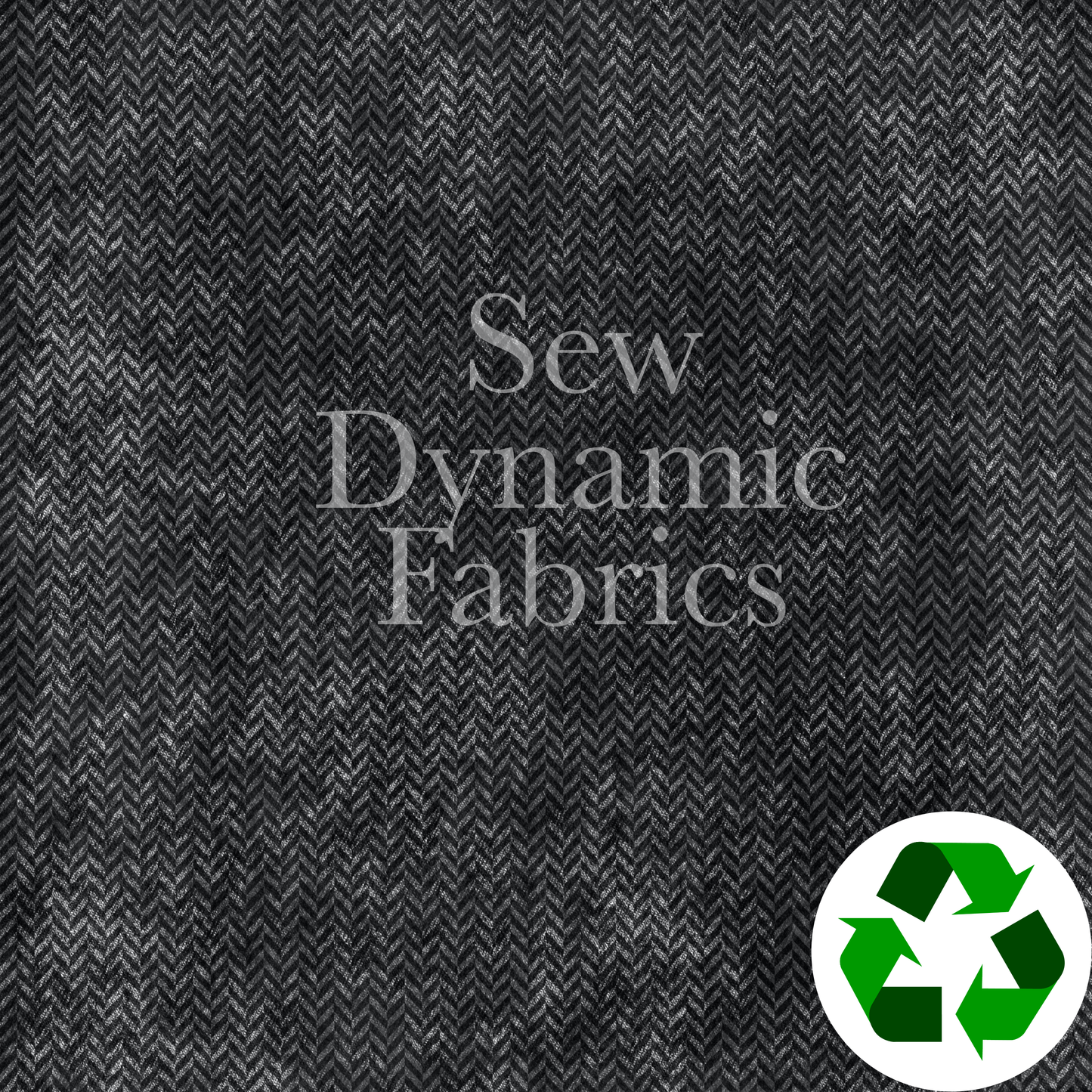 Tech Jersey: Grunge Herringbone