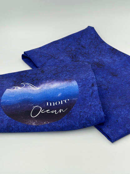 Athletic French Terry: Ocean Panel