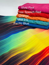 Load image into Gallery viewer, Swim Nylon: Rainbow Stripes