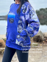 Load image into Gallery viewer, Jersey Knit: Ocean Panel
