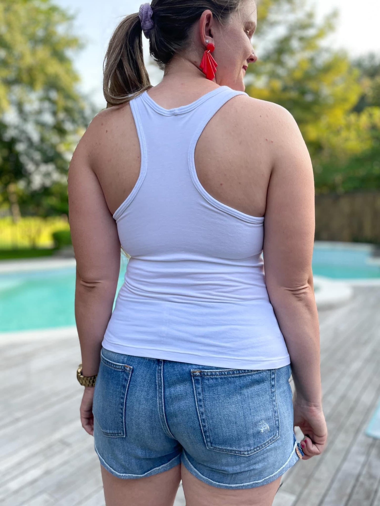 Jersey: Tencel/Organic Cotton/Spandex - White