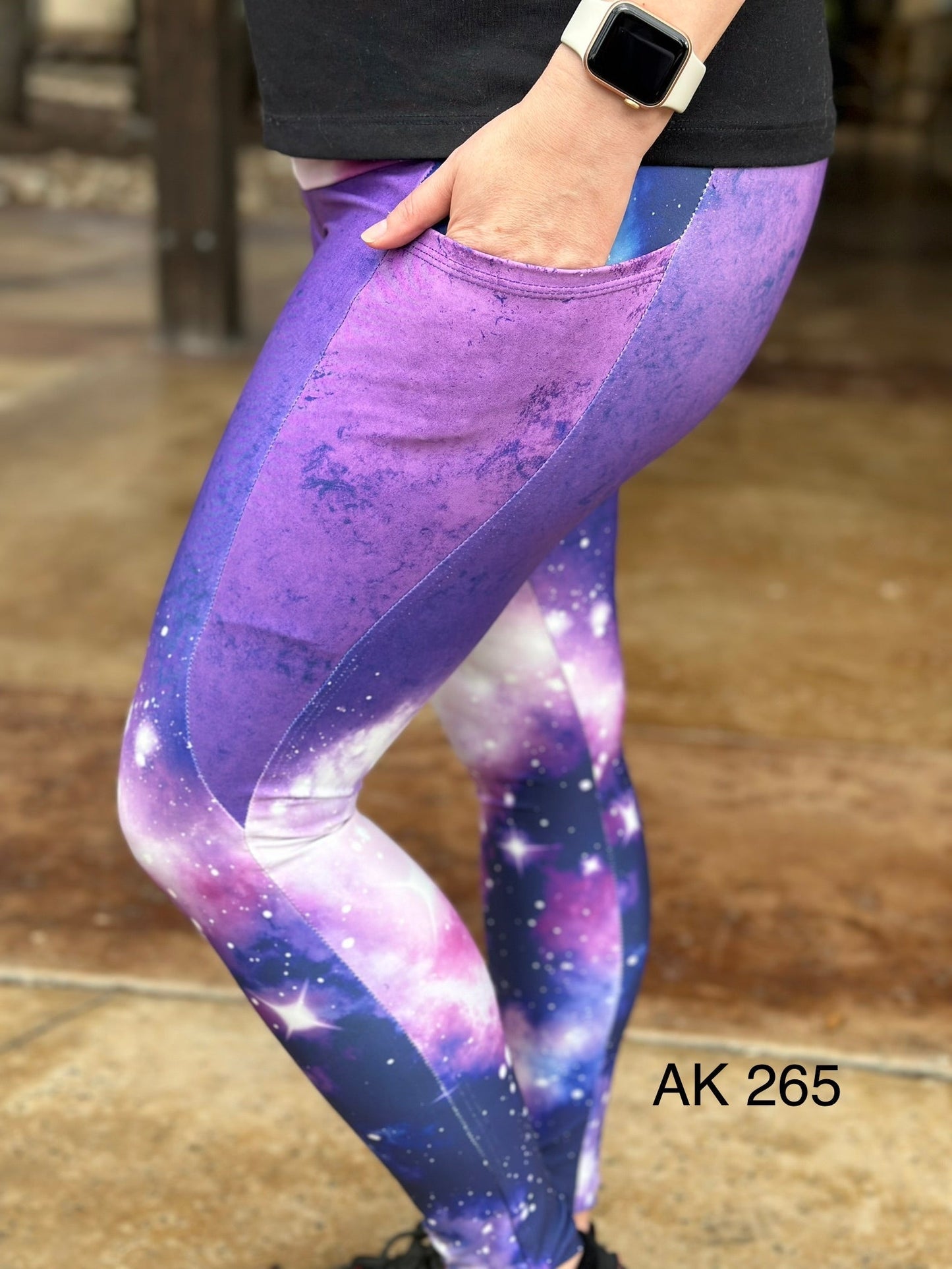 Athletic French Terry: Space Border