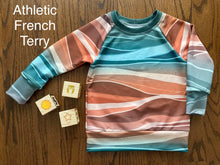 Load image into Gallery viewer, Jersey Knit: Canyon Stripes