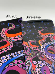Swim Nylon: Kraken Border Panel (grainline)