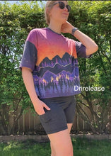 Load image into Gallery viewer, Swim Poly: Sunset Border Panel (grainline)