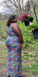 Boardshort: Hibiscus