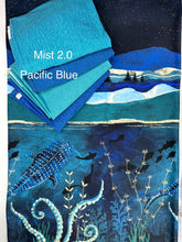 Cargar imagen en el visor de la galería, Swim Poly: Ocean Border Panel (grainline)