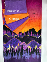 Load image into Gallery viewer, Swim Nylon: Sunset Border Panel (grainline)