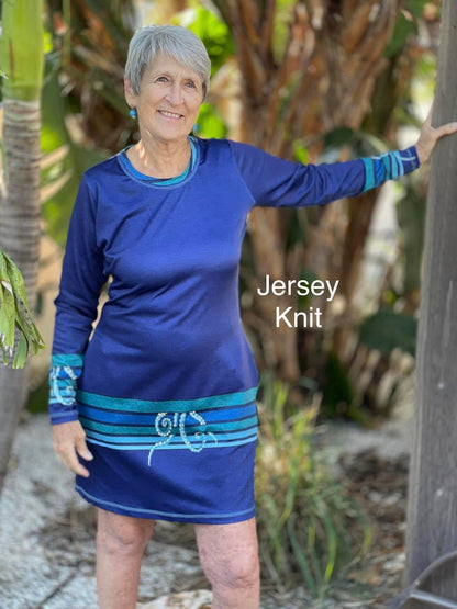 Athletic French Terry: Tentacle Stripes