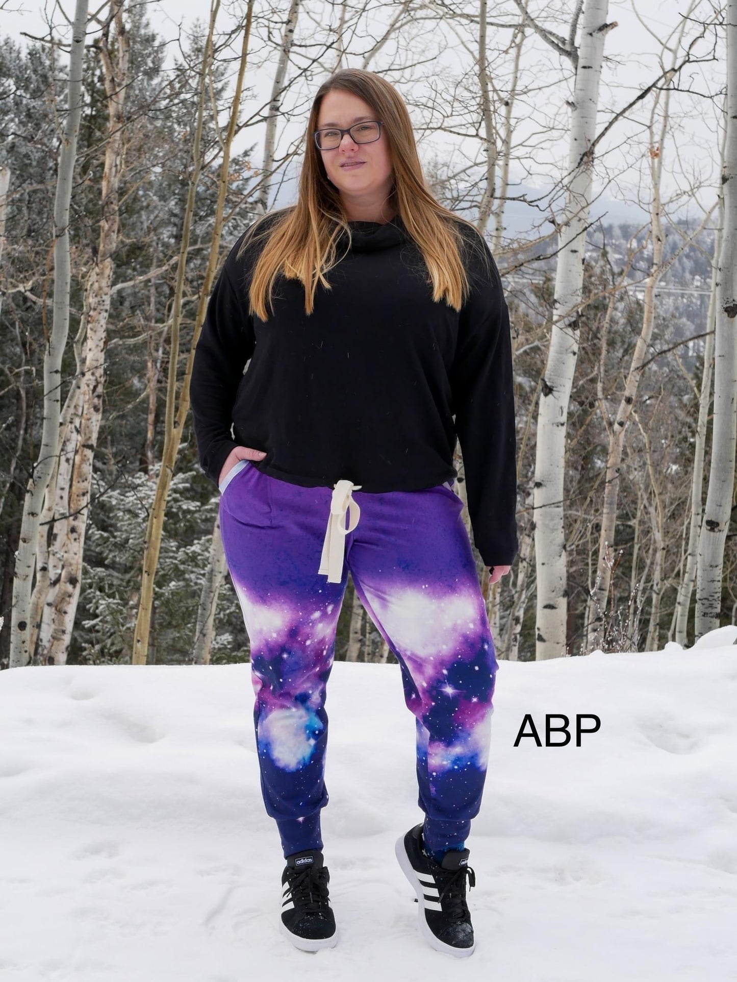 Athletic French Terry: Space Border