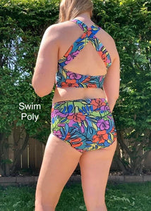Swim Poly: Hibiscus