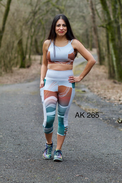 Athletic French Terry: Desert Border