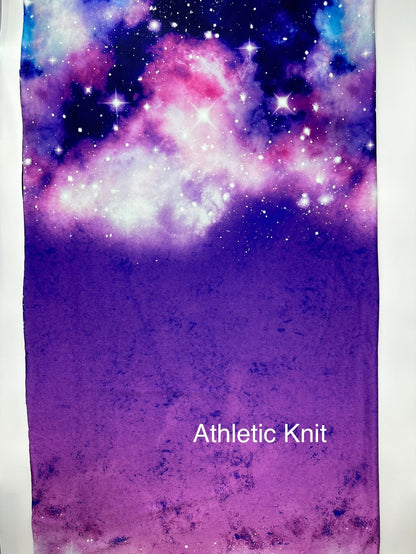 Athletic French Terry: Space Border