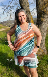 Jersey Knit: Desert Border