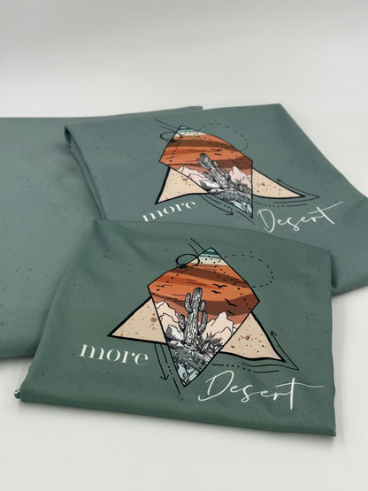 Brushed Jersey: Desert Panel