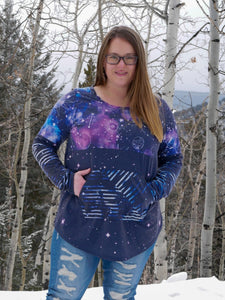 Jersey Knit: Space Oasis