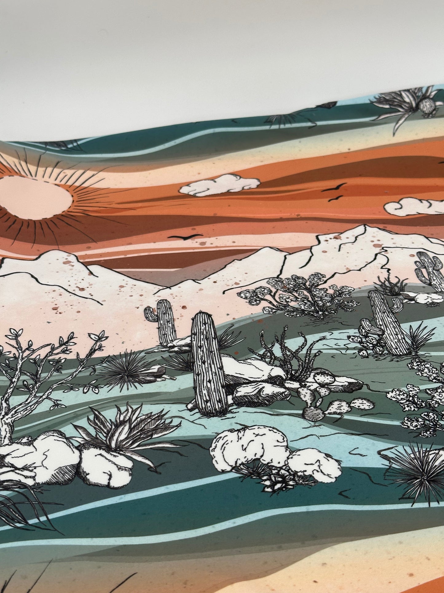 AK 265: Desert Landscape (Remnant: 22")