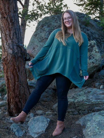 Rib 2x2: Tencel/Organic Cotton/Spandex - Pine