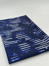 Cargar imagen en el visor de la galería, Brushed Jersey: Linear Space Stripes