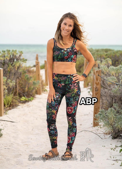Swim Poly (NEW): Floral Nights