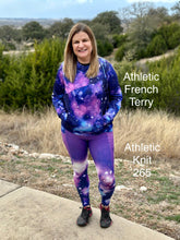 Load image into Gallery viewer, Athletic French Terry:  Space Border
